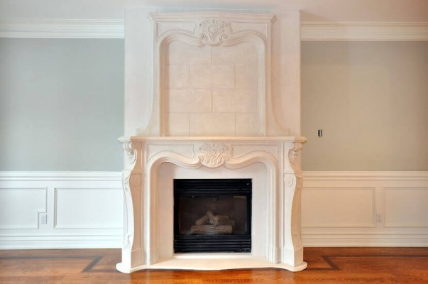 custom fireplace - custom home builders in ontario