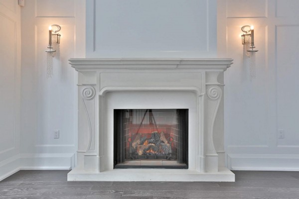 custom fire place - second floor additions toronto